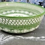 Serene Verde Custom Made Green Ceramic Bathroom Basin - Ceramic Bathroom Vanity Centerpiece for Eco-Friendly Decor - Vessel Sink - Image 9